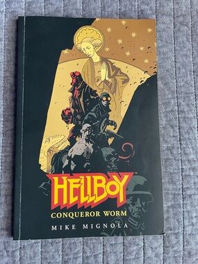 Hellboy Conqueror Worm Mike Mignola Dark Horse Comics Graphic Novel TPB
